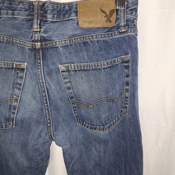 American Eagle Outfitters Men's Blue Jeans - Picture 4 of 10